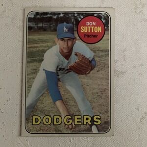 1969 Topps Set-Break #216 Don Sutton VG